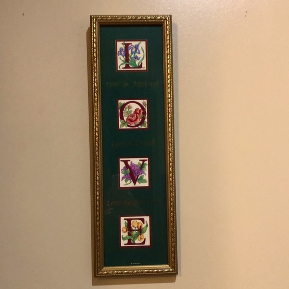 LOVE plaque ❤️ - Picture 3 of 6